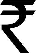 Rupee sign